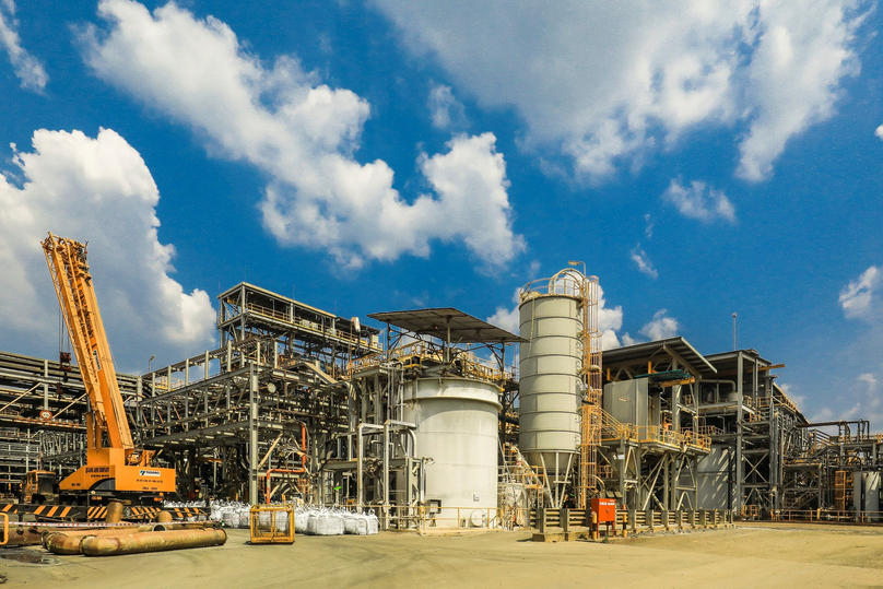 Masan High-Tech Materials factory in Thai Nguyen province, northern Vietnam. Photo courtesy of Masan.