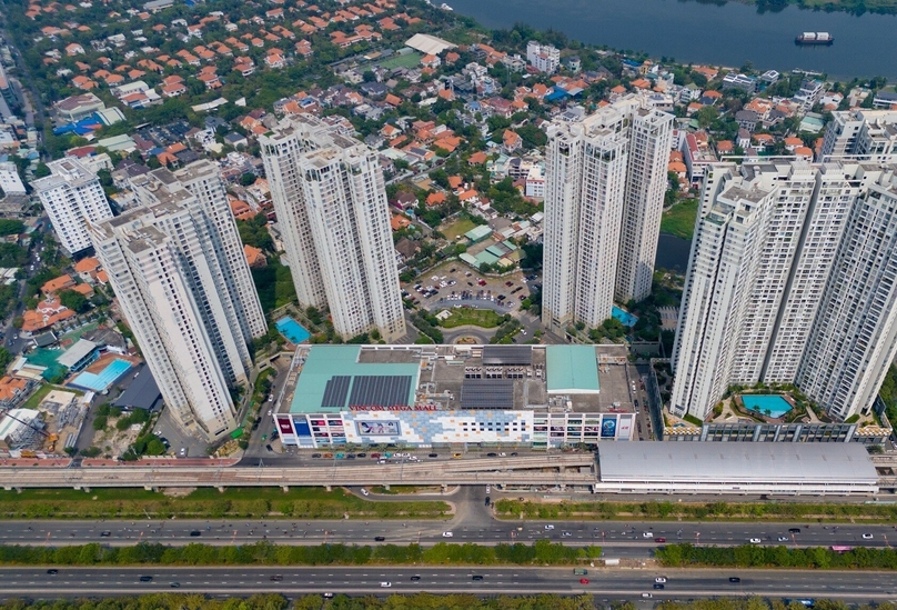 Apartment complex in Ho Chi Minh City, southern Vietnam. Photo courtesy of Znews magazine.