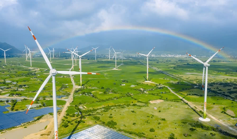  A wind farm in Vietnam. Photo courtesy of EVN.