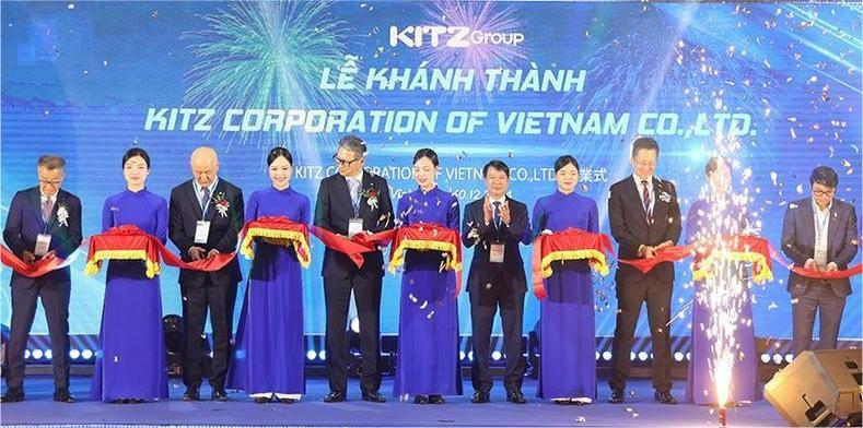 Kitz inaugurates Vietnam factory in Vinh Phuc province, northern Vietnam on December 10, 2024. Photo courtesy of Vinh Phuc newspaper.