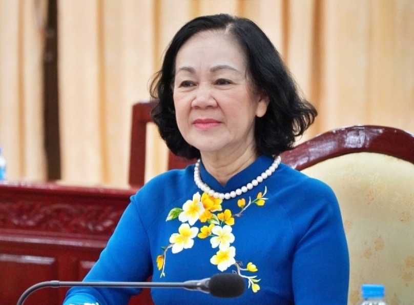 Truong Thi Mai, former Politburo Member and former Secretary of the Party Central Committee. Photo courtesy of the government's news portal.