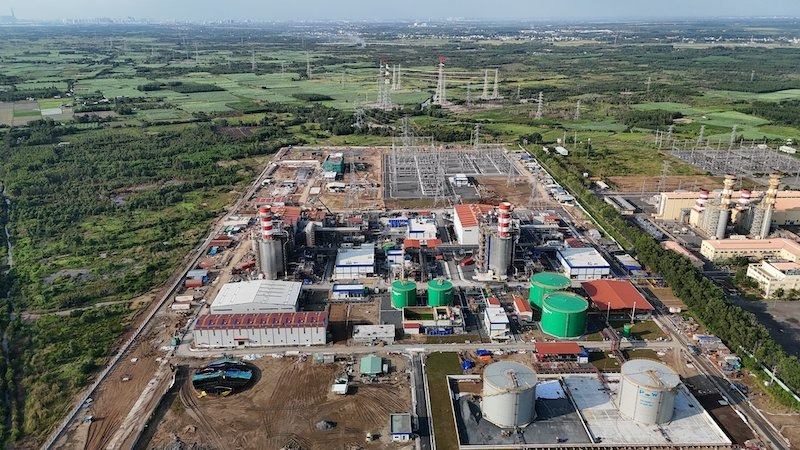 The Nhon Trach 3 & 4 LNG power complex in Dong Nai province, southern Vietnam on November 16, 2024. Photo courtesy of Dau tu (Investment) newspaper.