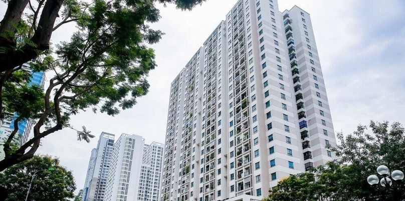 An apartment complex in Hanoi. Photo by The Investor/Trong Hieu.