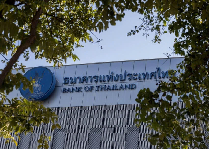 The headquarters of the Bank of Thailand. Photo courtesy of Vietnam News Agency.