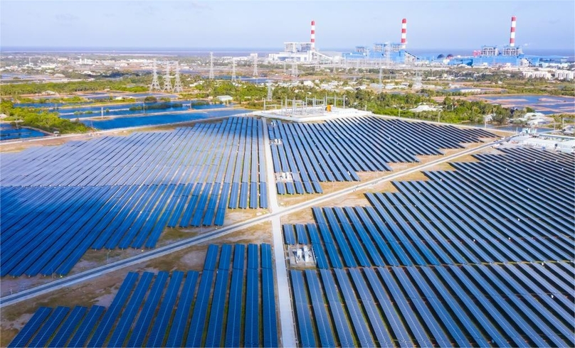 Trungnam Tra Vinh solar power plant in Tra Vinh province, southern Vietnam. Photo courtesy of the company.