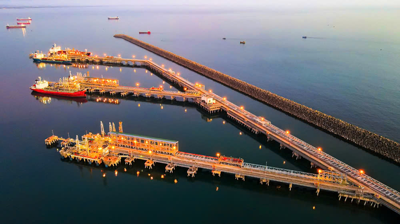 Part of the Dung Quat Refinery in Quang Ngai province, central Vietnam. Photo courtesy of BSR.