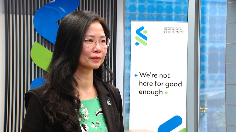 Nguyen Thuy Hanh, Standard Chartered Vietnam’s CEO and head of banking and coverage. Photo courtesy of the government's news portal.