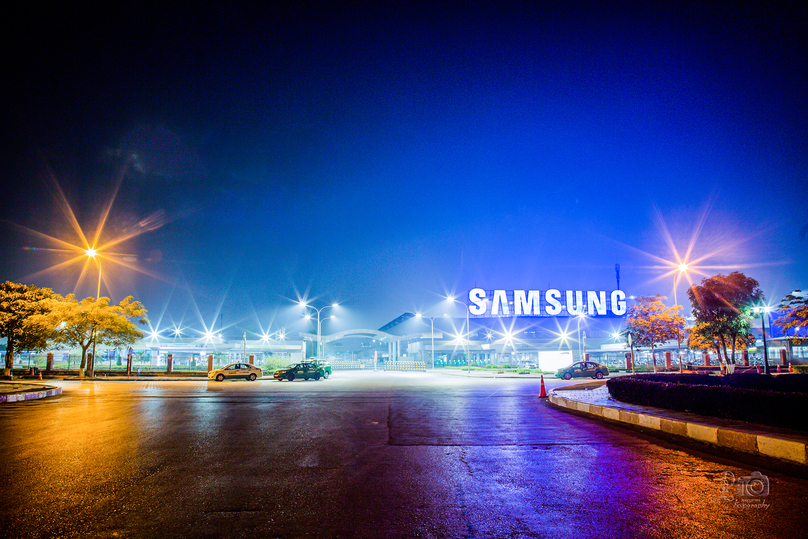 Samsung complex in Bac Ninh province, northern Vietnam. Photo courtesy of Samsung.