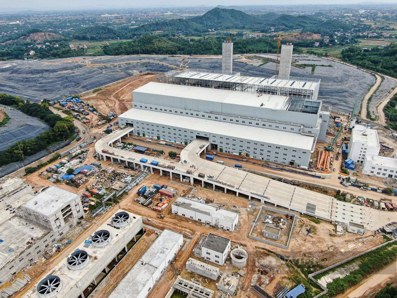 The Soc Son waste-to-power plant in Hanoi. Photo courtesy of the government's news portal.