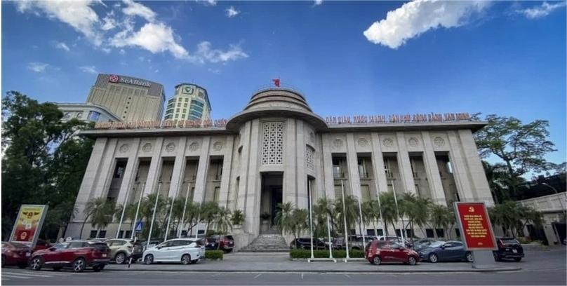 The State Bank of Vietnam’s head office in Hanoi. Photo courtesy of Sai Gon Giai Phong (Saigon Liberation) newspaper.