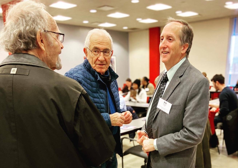 Bob Bauer, president of the US Association of Food Industries (right). Photo courtesy of the association.