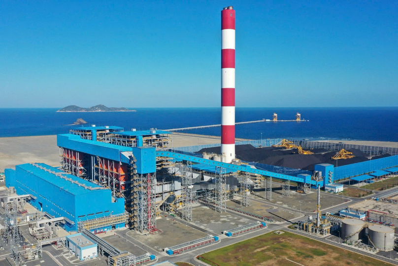  An overview of $2.58 billion BOT Van Phong 1 thermal power plant in Khanh Hoa province, central Vietnam. Photo by The Investor.