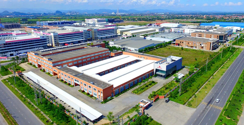  An industrial park in Vietnam. Photo courtesy of Doanh nghiep & Thi truong (Enterprises & Markets) magazine.