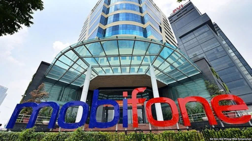 The headquarters of MobiFone in Hanoi. Photo courtesy of VnEconomy.