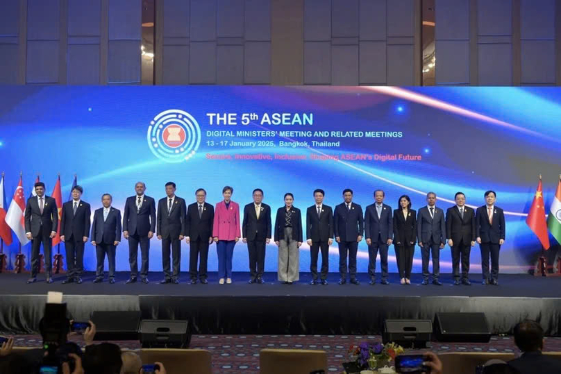  Participants at the 5th ASEAN Digital Ministers Meeting. Photo courtesy of asean.org.