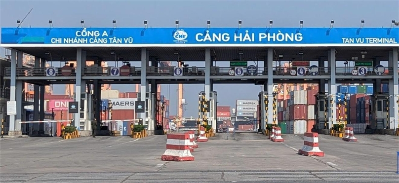 Hai Phong Port in Hai Phong city, northern Vietnam. Photo courtesy of Hai Phong Port JSC.