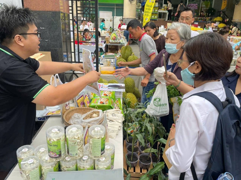 The Green Tet, Vietnamese Gifts 2025 market on January 23, 2025 in Ho Chi Minh City, southern Vietnam. Photo courtesy of the organizer.