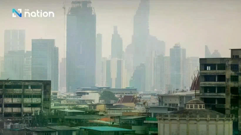  Air pollution in Bangkok, Thailand. Photo courtesy of nationthailand.com.