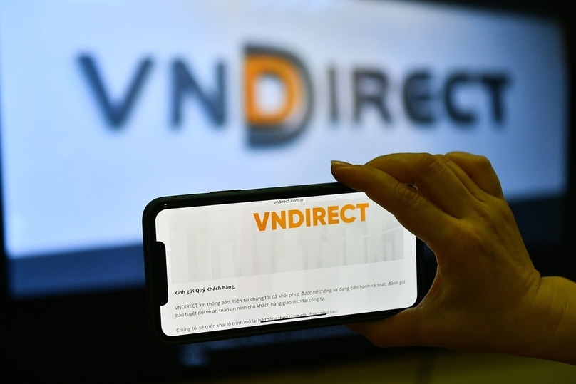 Logo of VNDirect. Photo courtesy of the company.