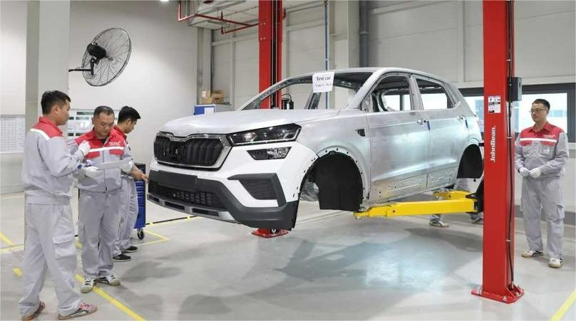 Skoda factory in Quang Ninh province, northern Vietnam. Photo courtesy of Quang Ninh news portal.