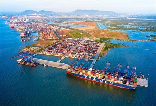 The port will occupy a total area of approximately 71.23 hectares with a total investment of VND5.73 trillion (nearly $230 million). Photo courtesy of VNA.