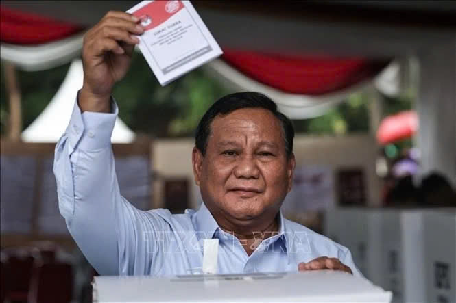  Indonesian President Prabowo. Photo courtesy of VNA.