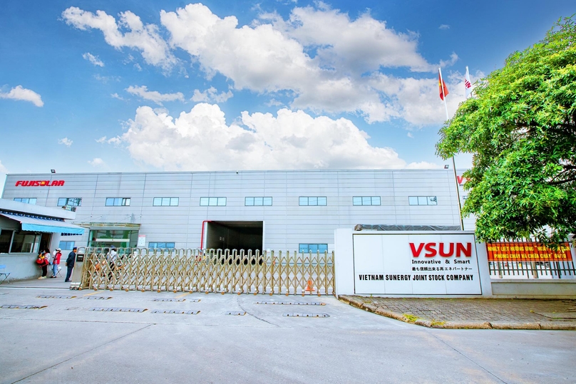 A factory of Vietnam Sunergy JSC. Photo courtesy of VSUN Solar Vietnam.