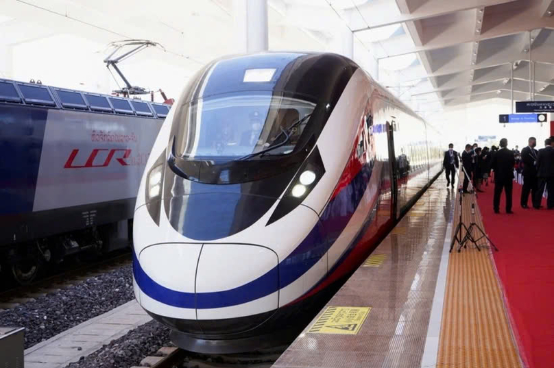  High-speed trains in Thailand. Photo courtesy of www.japantimes.co.jp.