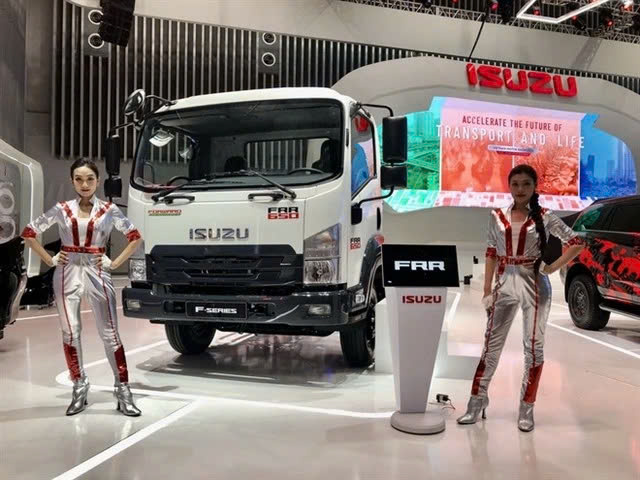 A new model truck at the Vietnam Motor Show in October 2024. Photo courtesy of VNA.