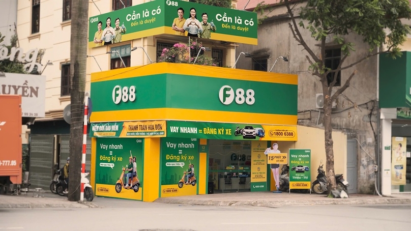 F88 plans to expand its network to 888 financial stores in Q1/2025. Photo courtesy of the company.