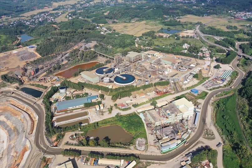 MSR's mineral processing plant at Nui Phao mine in Thai Nguyen province, northern Vietnam. Photo courtesy of the firm.