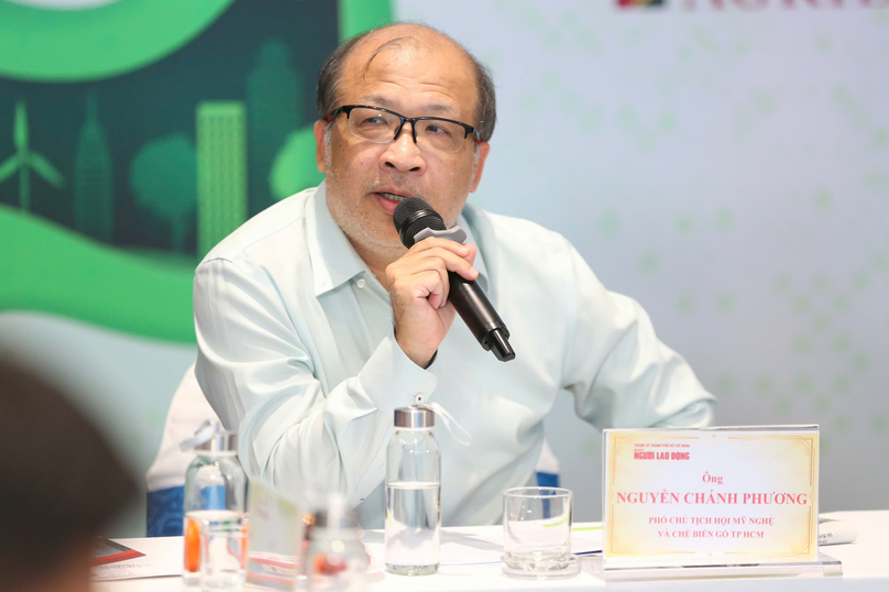 Nguyen Chanh Phuong, vice chairman of the Handicraft and Wood Industry Association of HCMC (HAWA). Photo courtesy of HAWA.