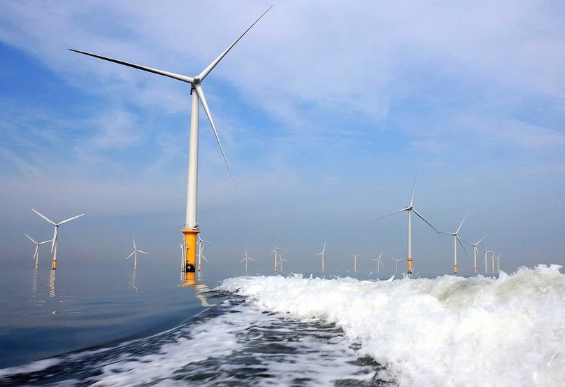 The Ministry of Industry and Trade proposes developing offshore wind power after 2030. Photo courtesy of the ministry.