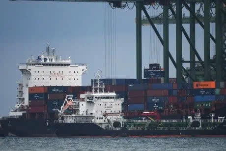  Pasir Panjang port in Singapore. Photo courtesy of Xinhua/VNA.