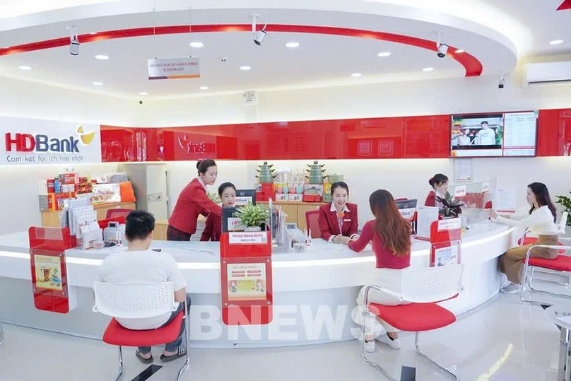 An HDBank office. Photo courtesy of VNA.