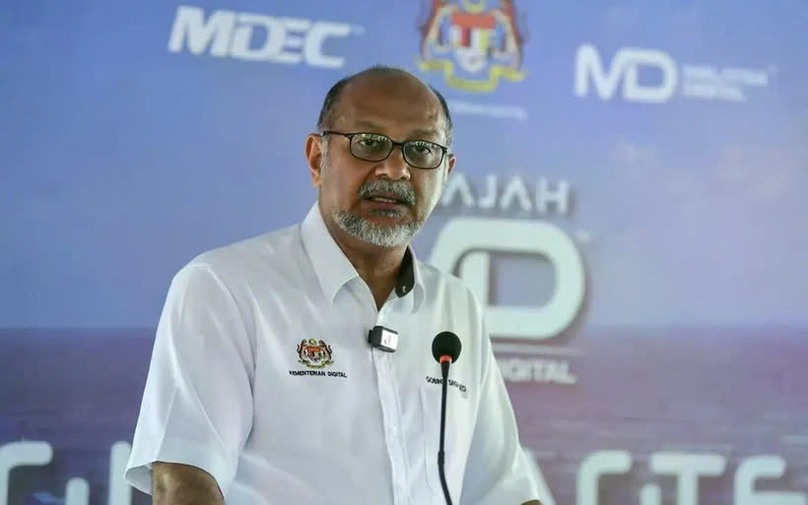 Malaysia's Digital Minister Gobind Singh Deo said that the government is committed to supporting businesses in their digital transformation journey. Photo courtesy of VNA.