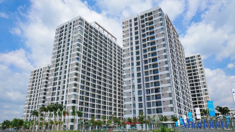 An apartment complex in Ho Chi Minh City, southern Vietnam. Photo by The Investor/Vu Pham.