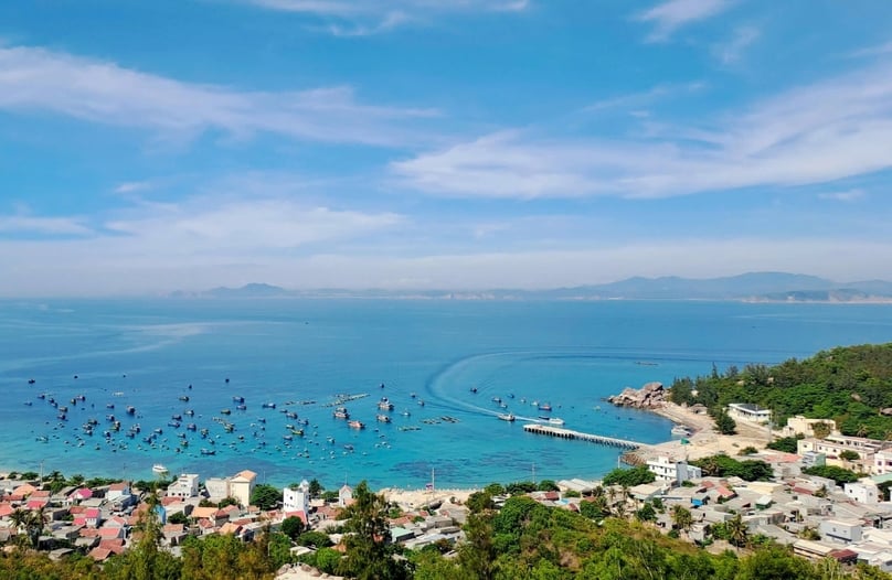 A view of Nhon Chau island commune, Binh Dinh province, central Vietnam. Photo by The Investor/Nguyen Tri.