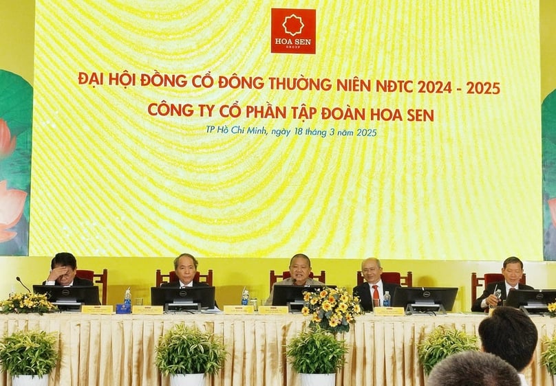  Hoa Sen Group's AGM for 2024-2025 fiscal year on March 18, 2025. Photo by The Investor/My Ha.