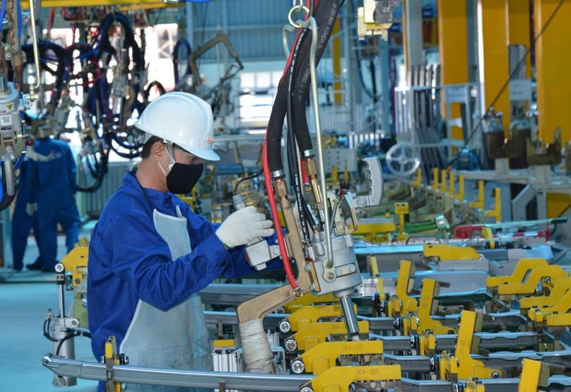 Production at Saigon Transportation Mechanical Corporation (Samco). Photo courtesy of the company.