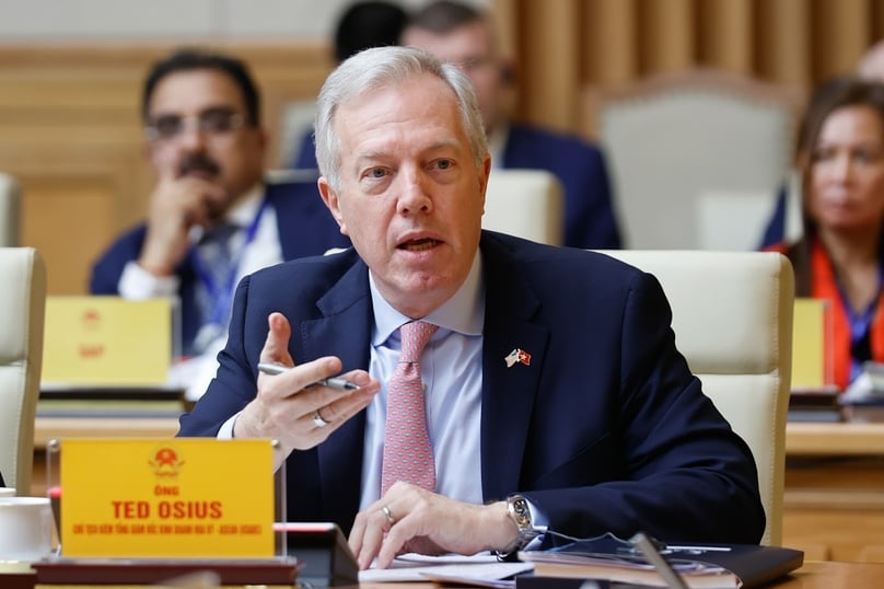 Ted Osius, former U.S. Ambassador to Vietnam and now president and CEO of the US-ASEAN Business Council (USABC). Photo courtesy of the government's news portal.