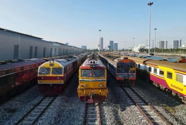 The State Railway of Thailand (SRT) plans to enhance the efficiency of its freight transport with Laos and China. Photo courtesy of bangkokpost.com.