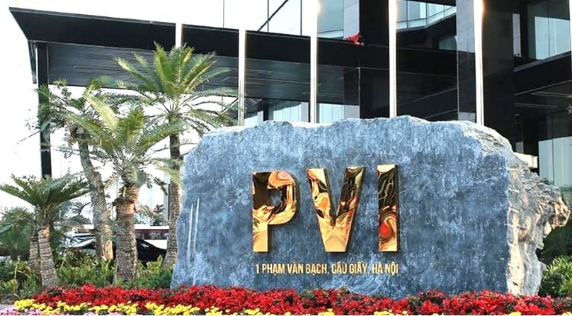 The logo of PVI, the number 1 non-life insurer in Vietnam. Photo courtesy of the company.