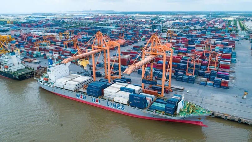 Hai Phong port. Photo courtesy of Vietnam News Agency.