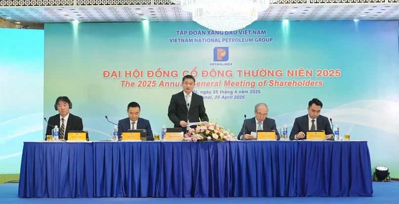 At Petrolimex’s 2025 AGM in Hanoi on April 25, 2025. Photo courtesy of the company.