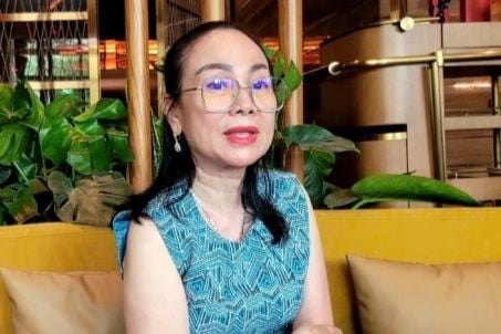 Chairwoman of American International School Vietnam (AISVN) Nguyen Thi Ut Em. Photo courtesy of Tien Phong (Vanguard) newspaper.