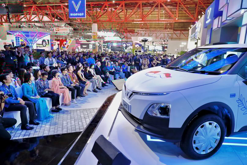 VinFast starts sales of VF e34 E-SUV in Indonesia in 2024. Photo courtesy of the company.