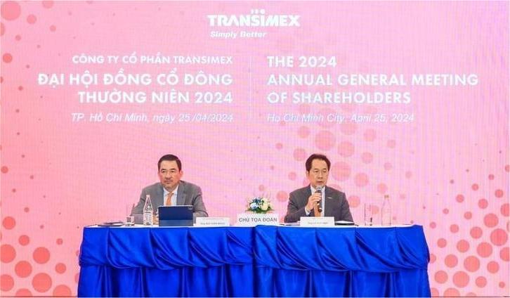 At Transimex's 2025 AGM in Ho Chi Minh City on April 25, 2025. Photo courtesy of the company.
