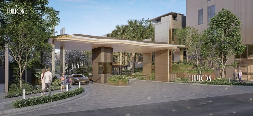 Artist’s impression of The Fullton, CLD’s first low-rise project in Hung Yen province, northern Vietnam. Illustration courtesy of CLD.