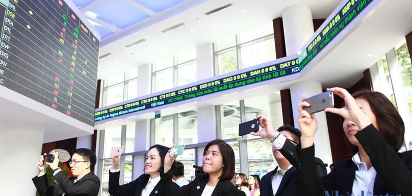 The VN-Index gained 0.15% to 1,241.95 points on May 6, 2025, the highest since April 2, 2025. Photo by The Investor/Trong Hieu.